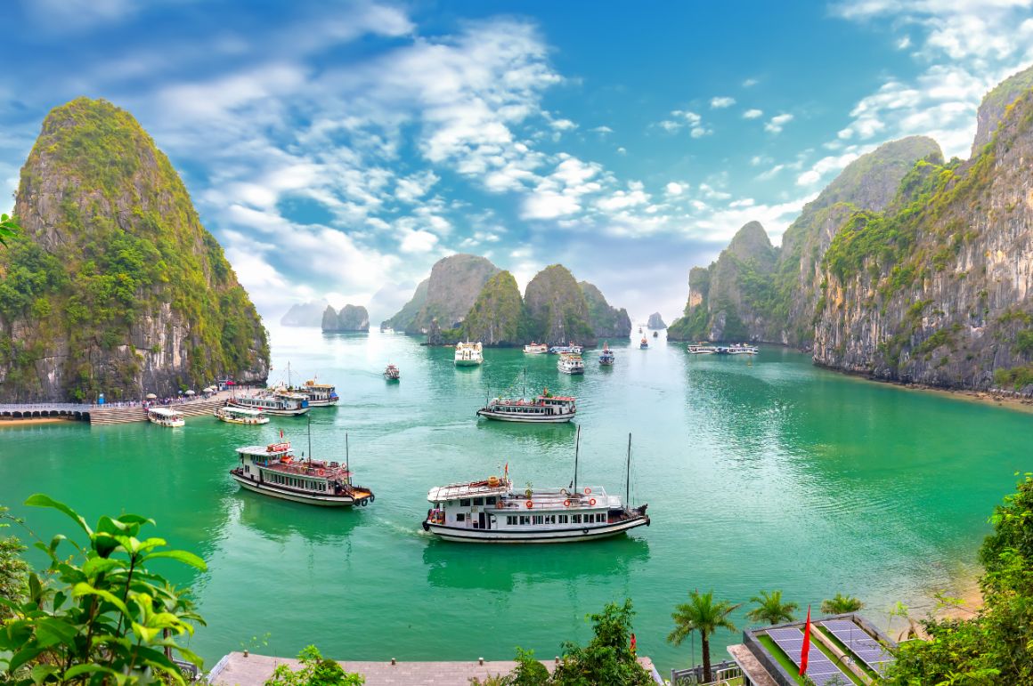 Vietnam, zátoka Ha Long