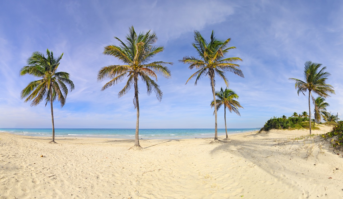 Pláž Maria Beach na Kubě