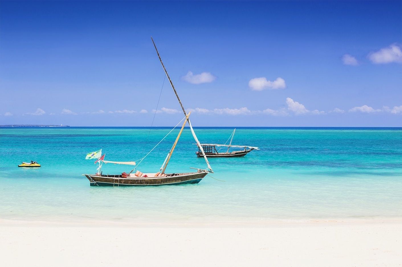 Lodě dhow, Zanzibar