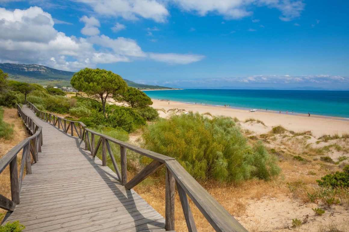 Playa de Bolonia ve Španělsku Playa de Bolonia ve Španělsku