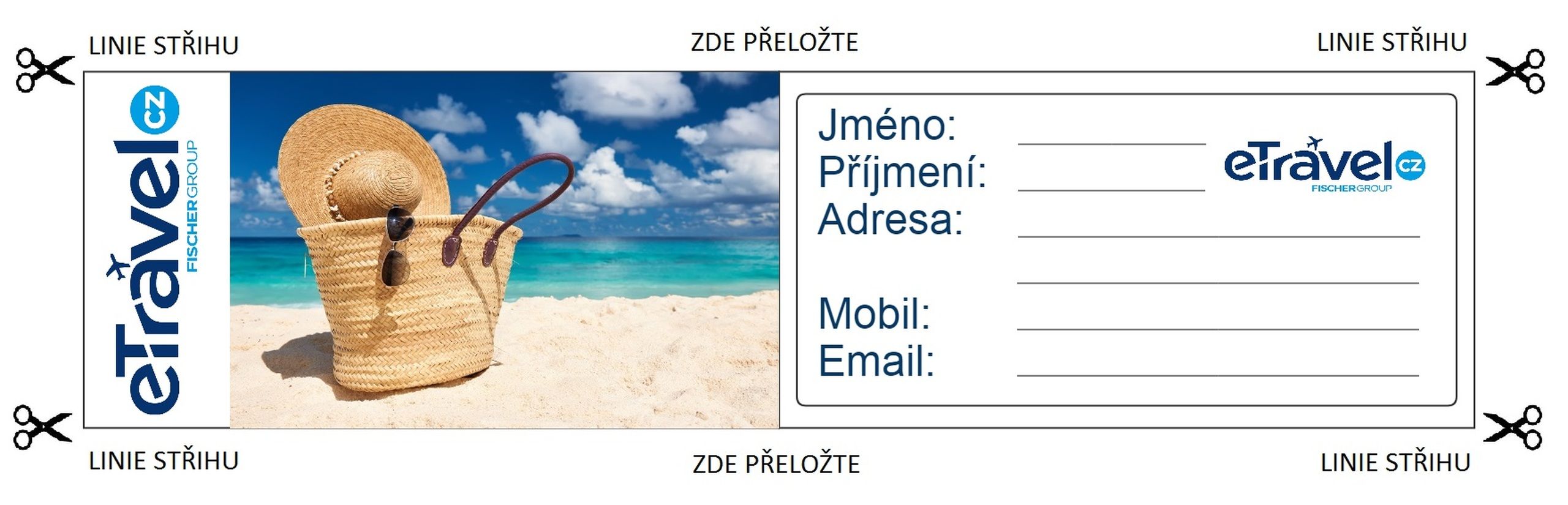 Visačka na kufr skládací čj