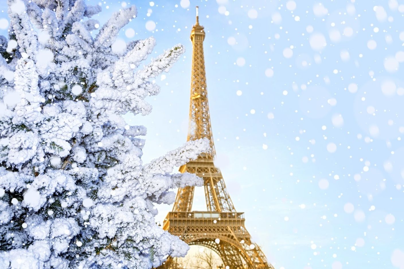 Zimní Eiffelovka