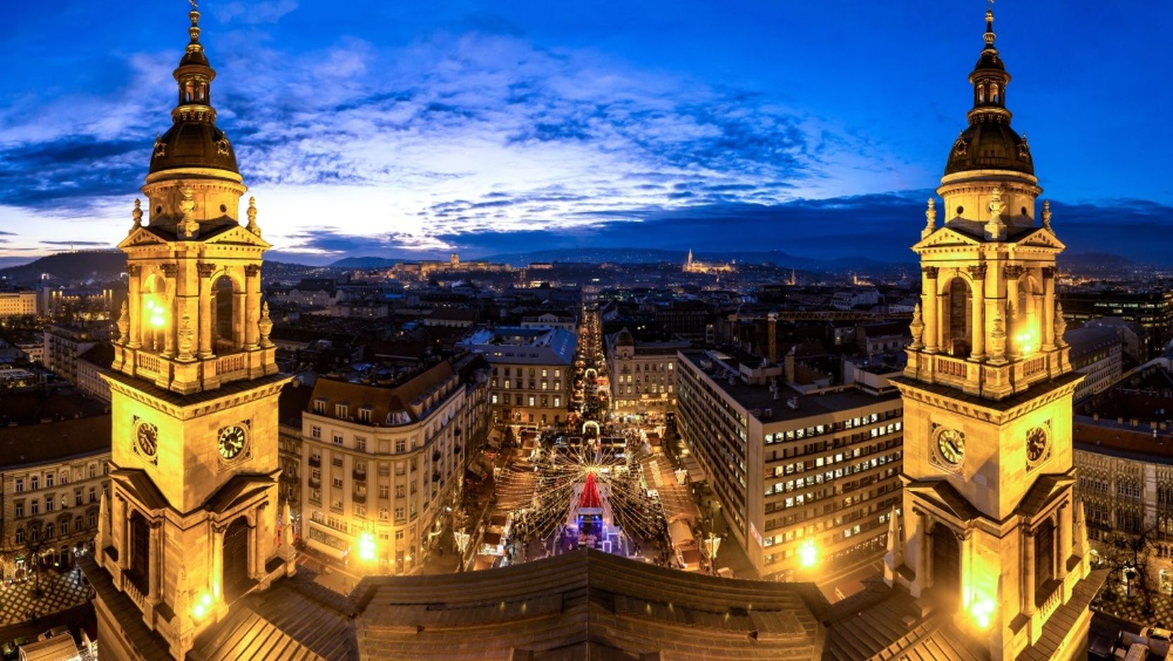 Vánoční trhy Budapešť